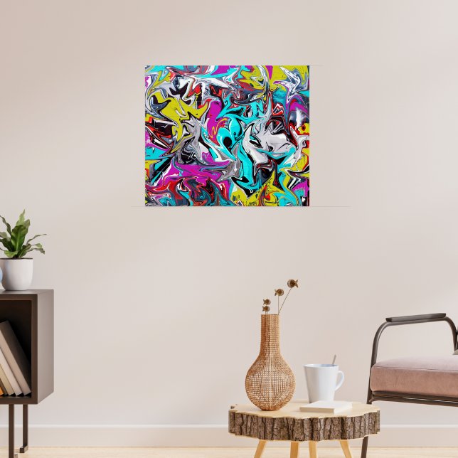 Graffiti Poster (Vardagsrum 3)