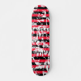 Graffiti Rand Mini Skateboard Bräda 18,5 Cm