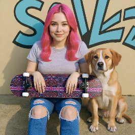 Graffiti Ro Mini Skateboard Bräda 18,5 Cm