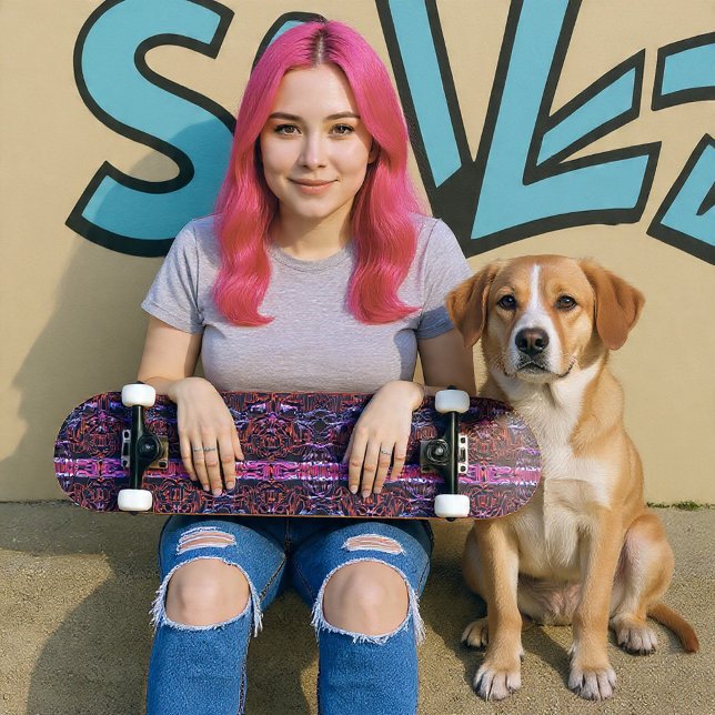 Graffiti Ro Mini Skateboard Bräda 18,5 Cm (Skapare uppladdad)