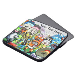 Graffiti Roligt Laptop Fodral