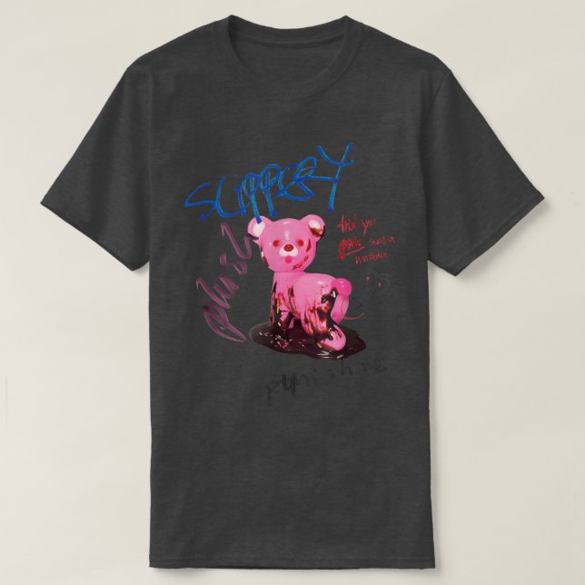 Graffiti Rosa Bear T Shirt (Design framsida)