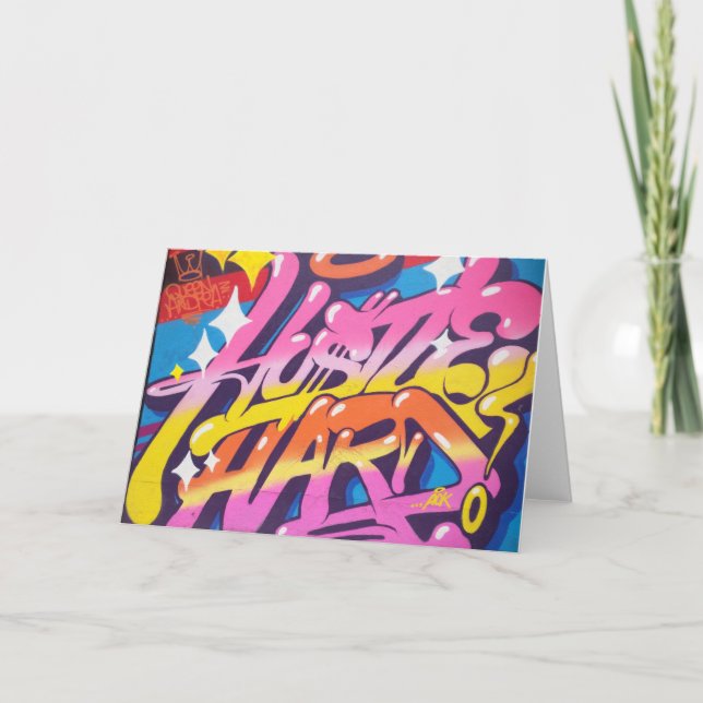 Graffiti-samling #3-kort kort (Framsida)