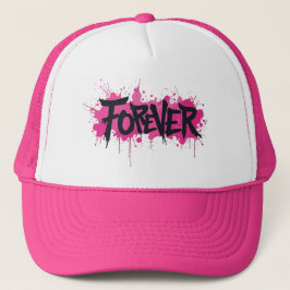 Graffiti Shock rosa ’FOREVER’ Keps