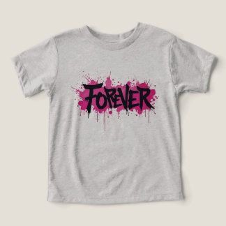 Graffiti Shock rosa ’FOREVER’ T Shirt