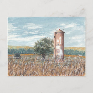 Graffiti Silo Vykort