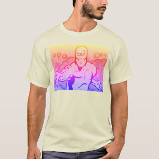Graffiti Silver Surfer T Shirt