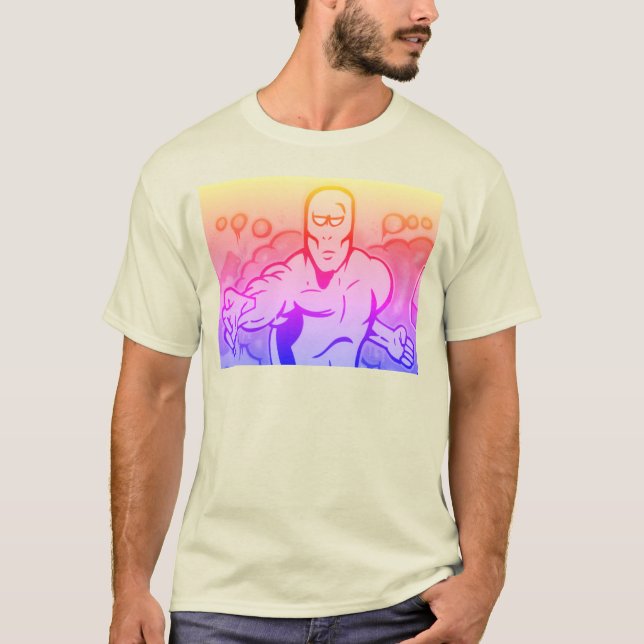 Graffiti Silver Surfer T Shirt (Framsida)
