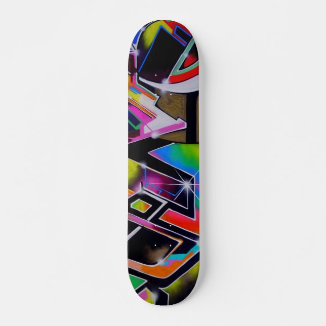 Graffiti skateboard (Framsida)