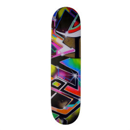 Graffiti skateboard