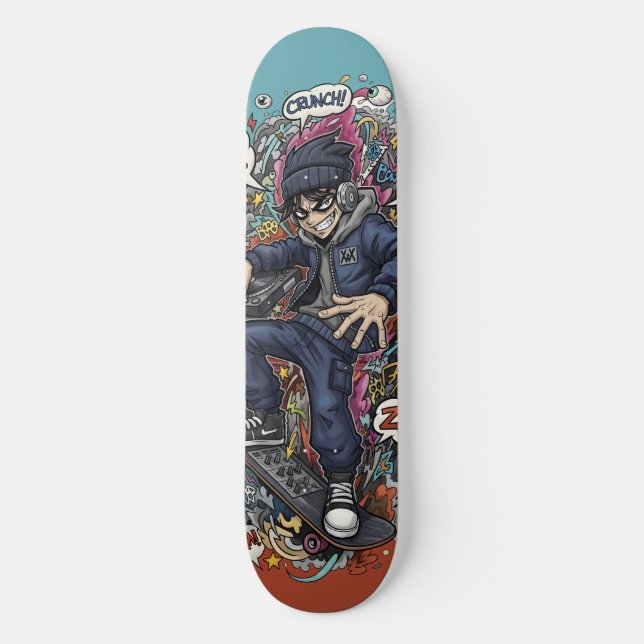 Graffiti Skateboard (Framsida)