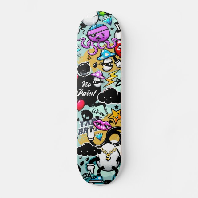 Graffiti Skateboard (Framsida)