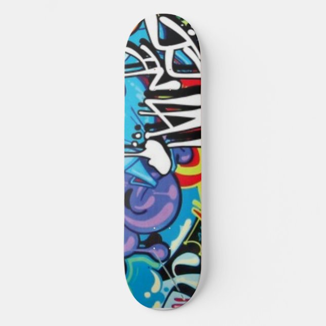 Graffiti skateboard (Framsida)