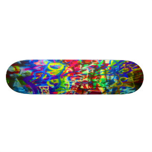Graffiti Skateboard #1 Bräda 20 Cm