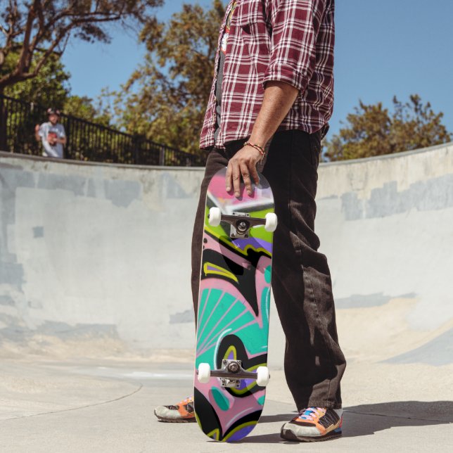 Graffiti. Skateboard Bräda 21,5 Cm (Utomhus 2)