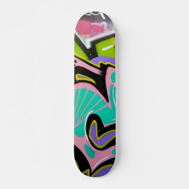Graffiti. Skateboard Bräda 21,5 Cm (Framsida)