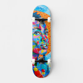 Graffiti Skateboard -Kärlek, Diversity and Equalit