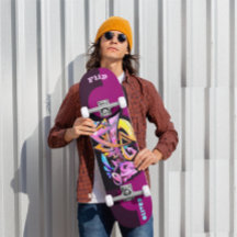 Graffiti Skateboard med Anpassningsbar Captions