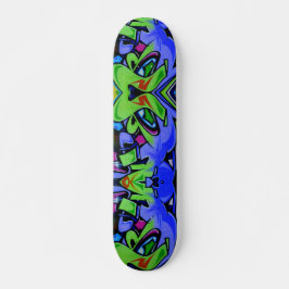Graffiti skateboard. skateboard bräda 20,5 cm