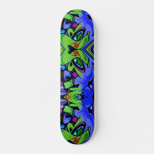 Graffiti skateboard. skateboard bräda 20,5 cm