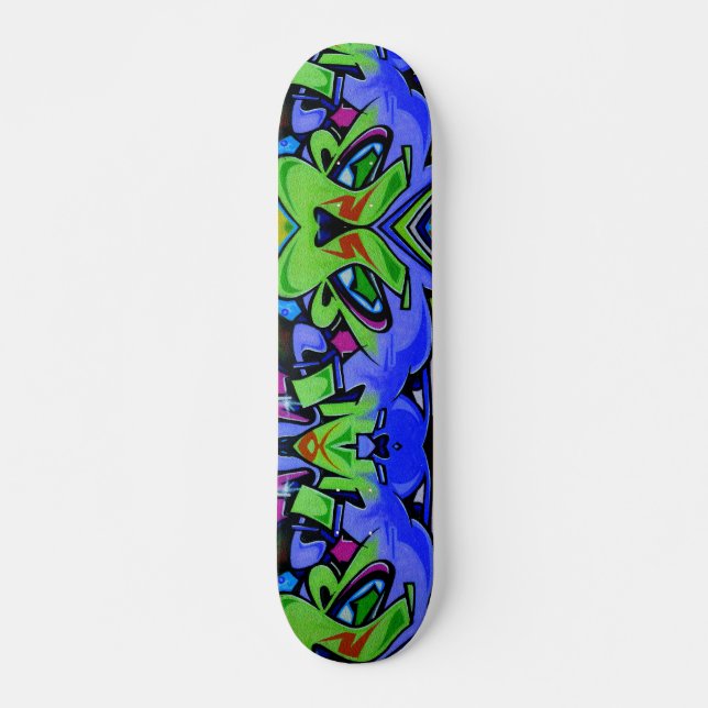 Graffiti skateboard. skateboard bräda 20,5 cm (Framsida)