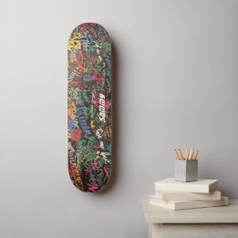 Graffiti Skateboard som anpassar sig efter ditt na