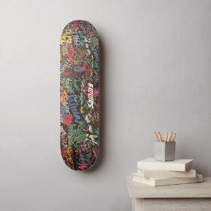 Graffiti Skateboard som anpassar sig efter ditt na