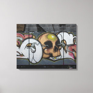 Graffiti Skull Canvastryck