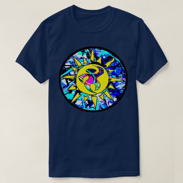 graffiti sol t shirt (Design framsida)