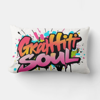 Graffiti Soul Pillow - Urban Street Art Hip Hop  Lumbarkudde