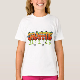 Graffiti Spider T-Shirt - Edgy Streetwear Tee