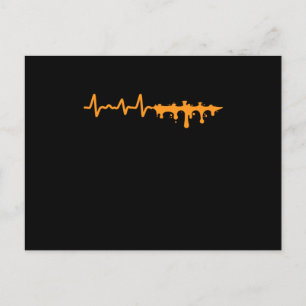 Graffiti Spray Paint Artist Heartslag Hiphop Urban Vykort