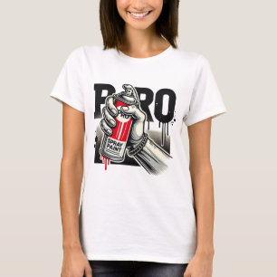 Graffiti Spray Paint Street Art Urban Design T Shirt