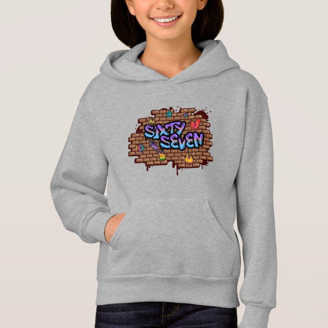 Graffiti stil 67 t shirt (Framsida)