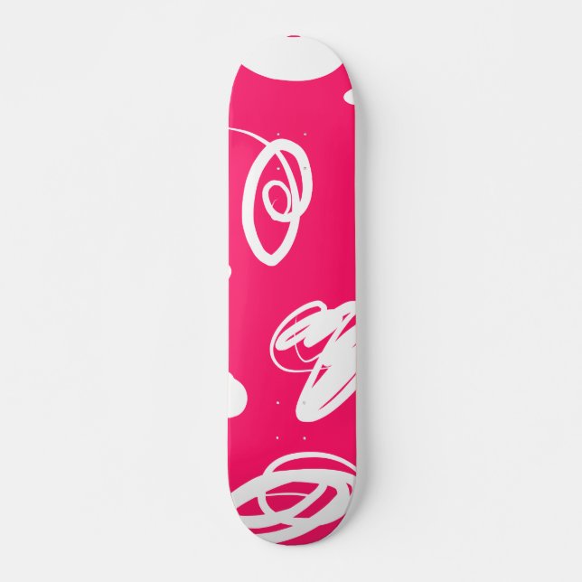 Graffiti stil design  mini skateboard bräda 18,5 cm (Framsida)