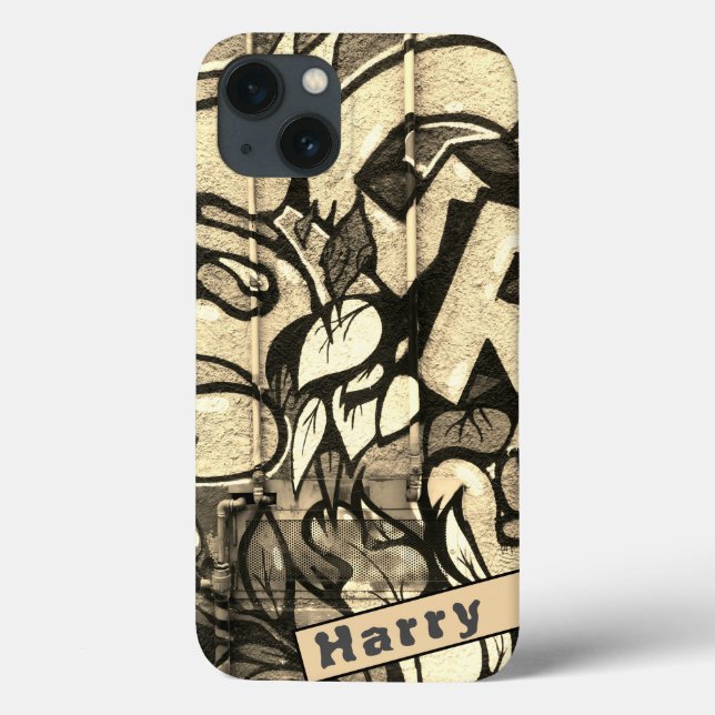 Graffiti Stil Fodral-Mate iphone case (Baksida)