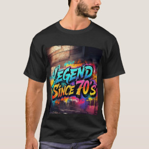 Graffiti-Stil "Legend sedan 70's Manar Tshirt T Shirt