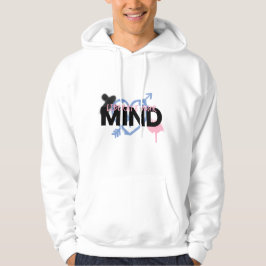 Graffiti stil Liberate Your Mind Hoodie