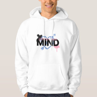 Graffiti stil Liberate Your Mind Hoodie