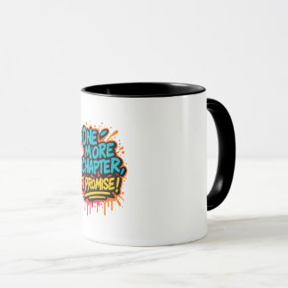 Graffiti-Stil Reading Quote Tee/Bok Älskare Gift Mugg