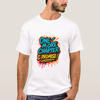 Graffiti-Stil Reading Quote Tee/Bok Älskare Gift T Shirt