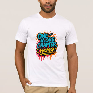 Graffiti-Stil Reading Quote Tee/Bok Älskare Gift T Shirt
