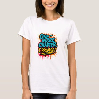 Graffiti-Stil Reading Quote Tee/Bok Älskare Gift T Shirt