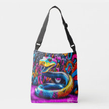 Graffiti stil snake design