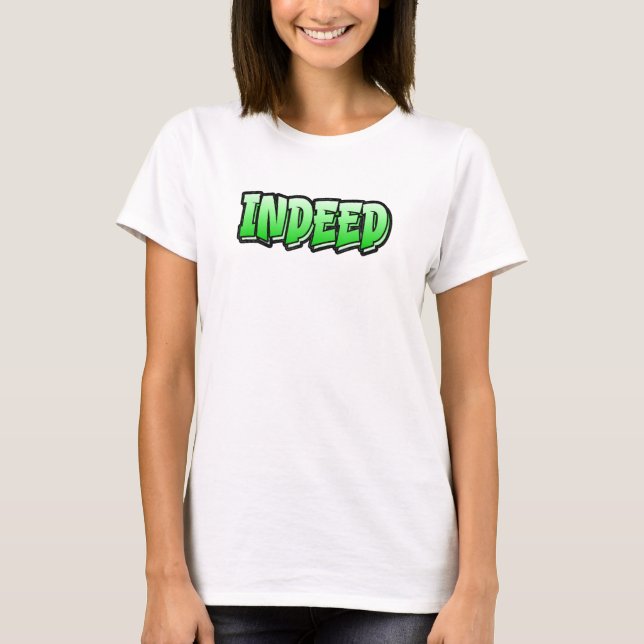 Graffiti Stil som säger 2 T Shirt (Framsida)