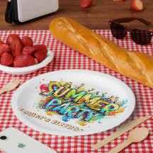 Graffiti Stil Summer Party