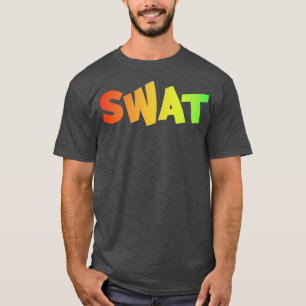 Graffiti stil SWAT T Shirt