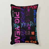 Graffiti stil Upprepande Gris År 2019 Dekorfärg P