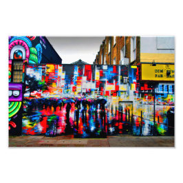 Graffiti Street Art Camden Town London Fototryck