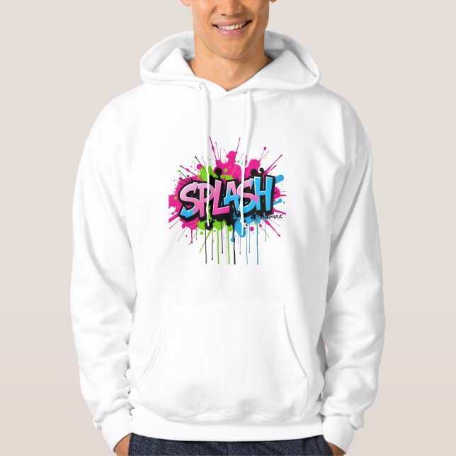 Graffiti Street Art Hoodie (Framsida)